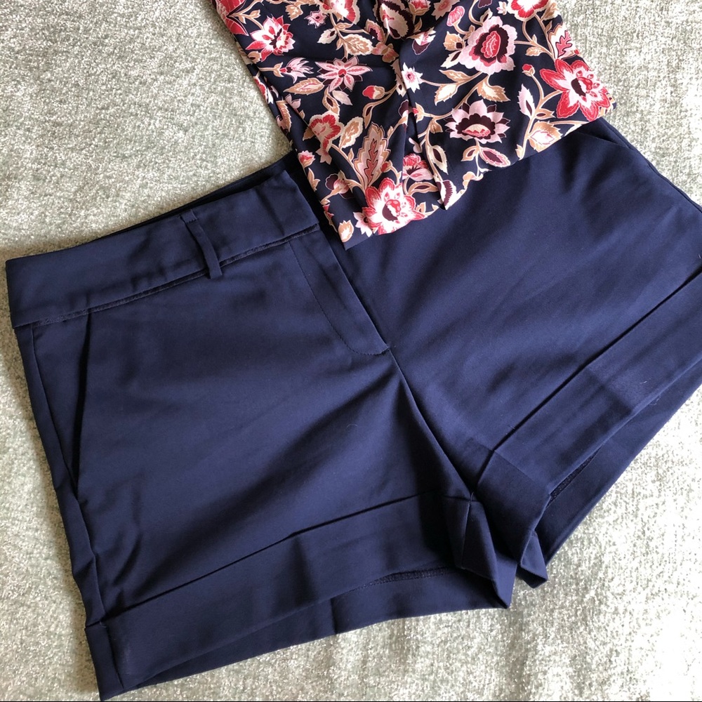 NY & Co Navy Blue shorts